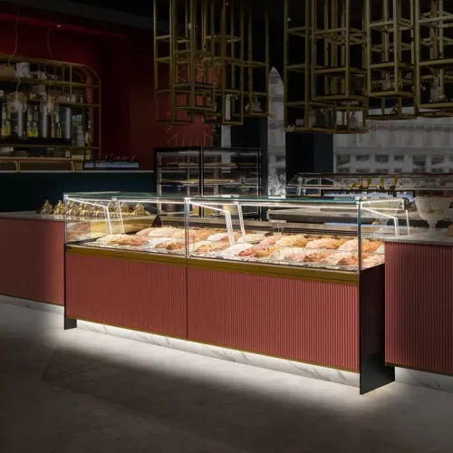 Kühlvitrine für Eis und Desserts