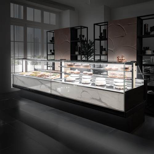 Kühlvitrine für Eis und Desserts